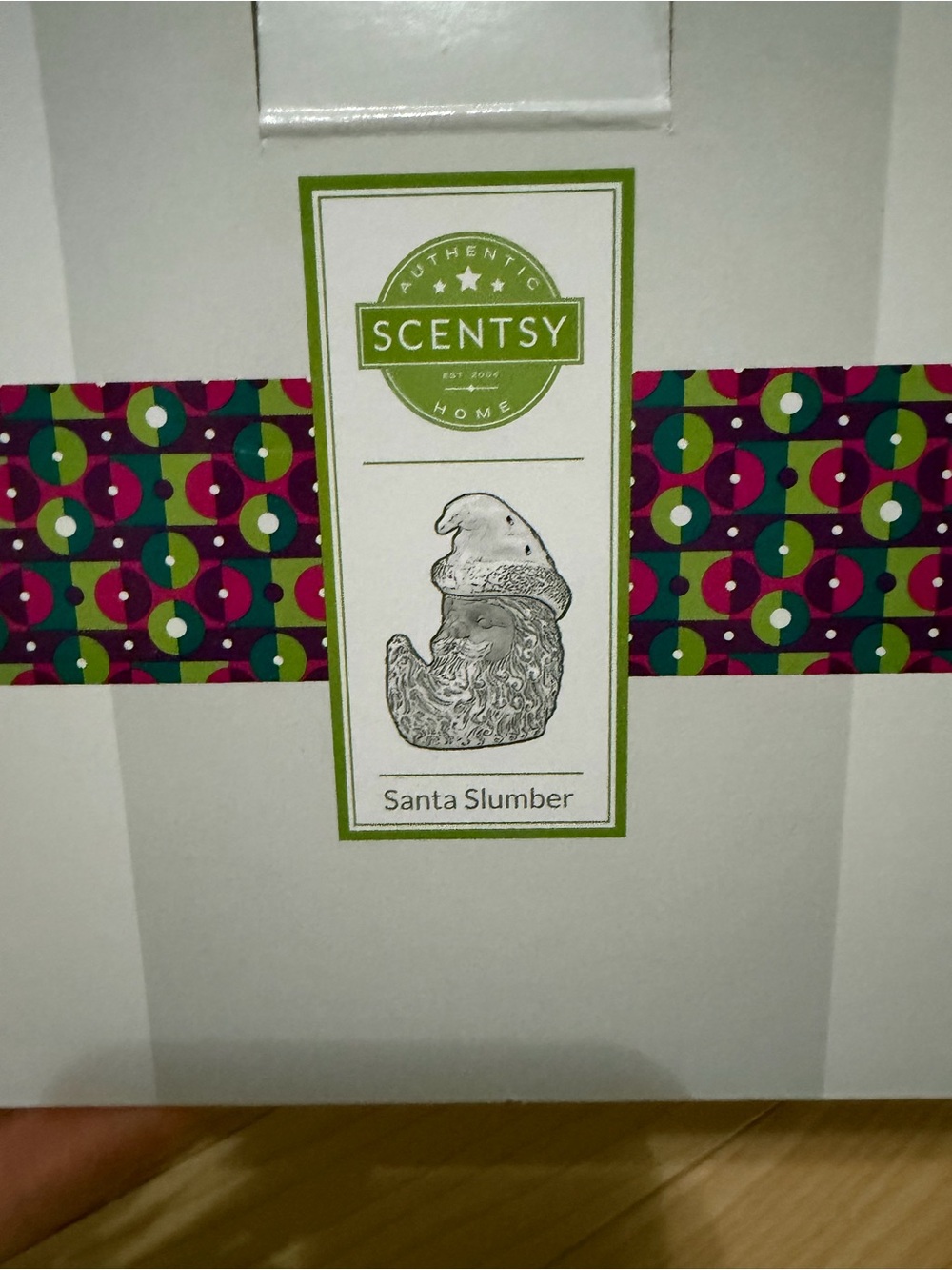 Scentsy Santa Slumber like new!